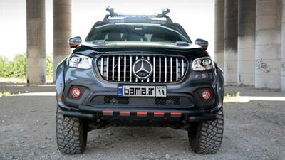 نمای جلو مرسدس‌بنز X250d